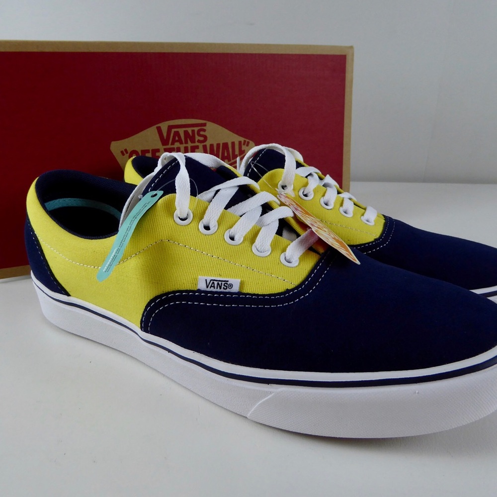 Vans ComfyCush Era Suede Canvas Sneakers NIB 2Tone